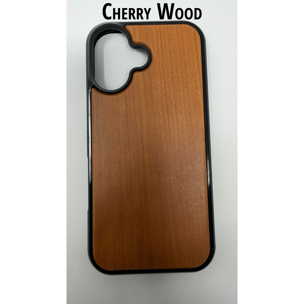 Wooden iPhone 17 Phone Case - Cherry Wood